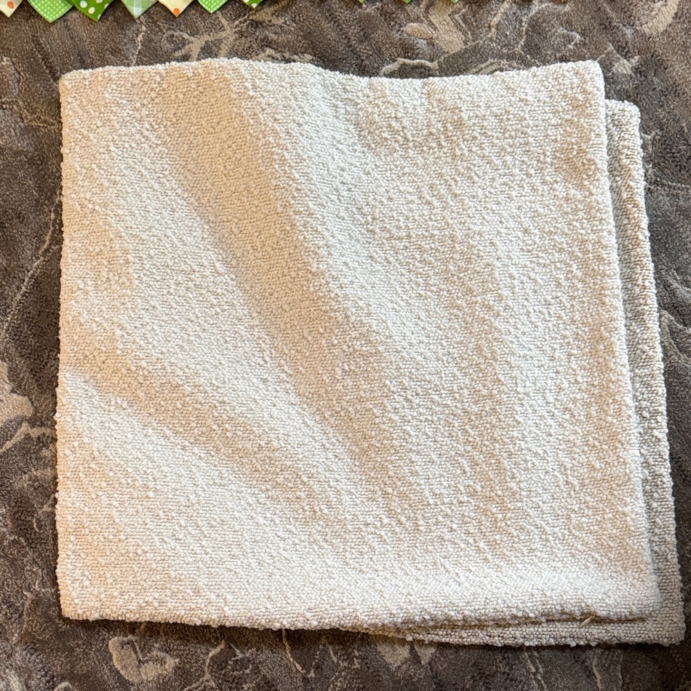 16x16 Cream Pillow covers